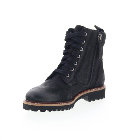 SoftWalk Icara S2310-001 Womens Black Leather Zipper Casual Dress Boots