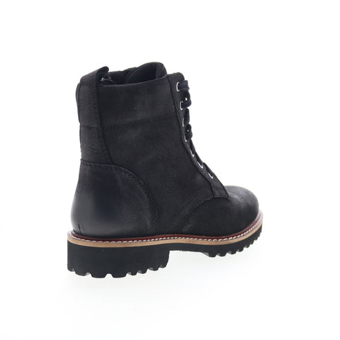SoftWalk Icara S2310-001 Womens Black Leather Zipper Casual Dress Boots