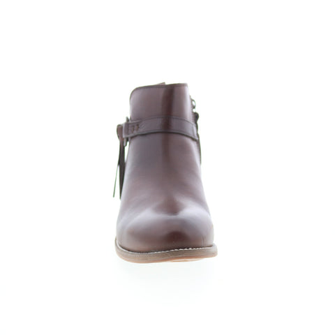 SoftWalk Reade S2363-200 Womens Brown Leather Ankle & Booties Boots