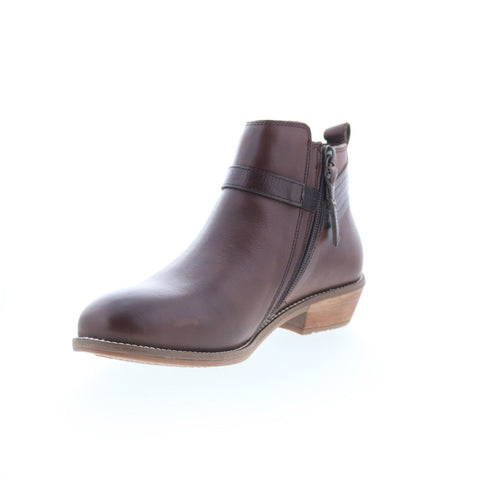 SoftWalk Reade S2363-200 Womens Brown Leather Ankle & Booties Boots