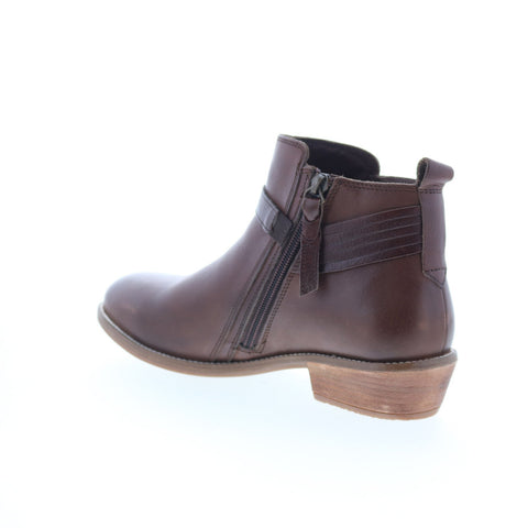 SoftWalk Reade S2363-200 Womens Brown Leather Ankle & Booties Boots