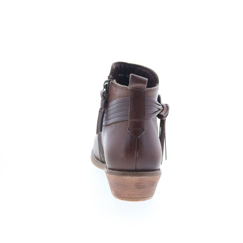 SoftWalk Reade S2363-200 Womens Brown Leather Ankle & Booties Boots