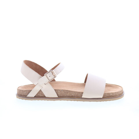 Softwalk Upland S2419-131 Womens Beige Wide Leather Strap Sandals Shoes