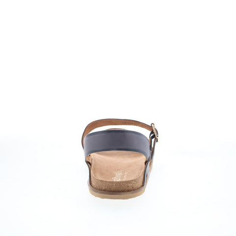 Softwalk Upland S2419-400 Womens Blue Wide Leather Strap Sandals Shoes