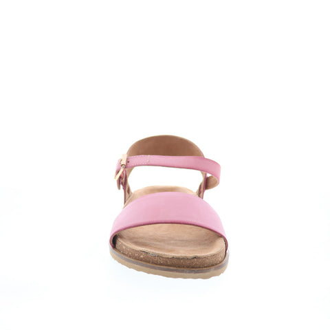 Softwalk Upland S2419-692 Womens Pink Leather Strap Sandals Shoes