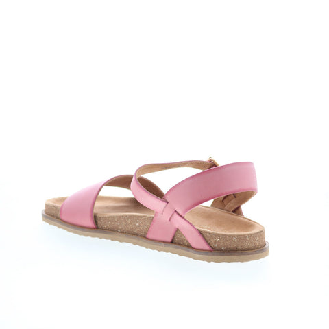Softwalk Upland S2419-692 Womens Pink Leather Strap Sandals Shoes