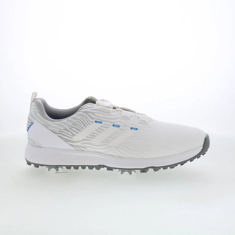 Adidas S2G BOA GV9778 Womens White Synthetic Slip On Athletic Golf Shoes