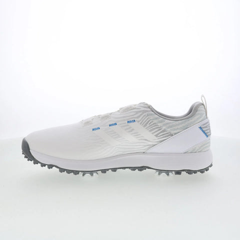 Adidas S2G BOA GV9778 Womens White Synthetic Slip On Athletic Golf Shoes