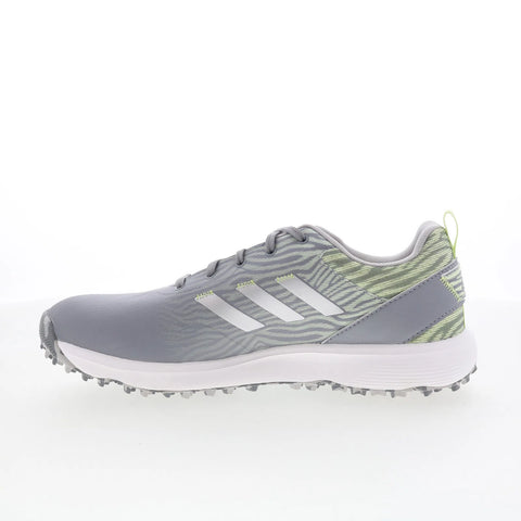 Adidas S2G Spikeless GZ3911 Womens Gray Synthetic Athletic Golf Shoes