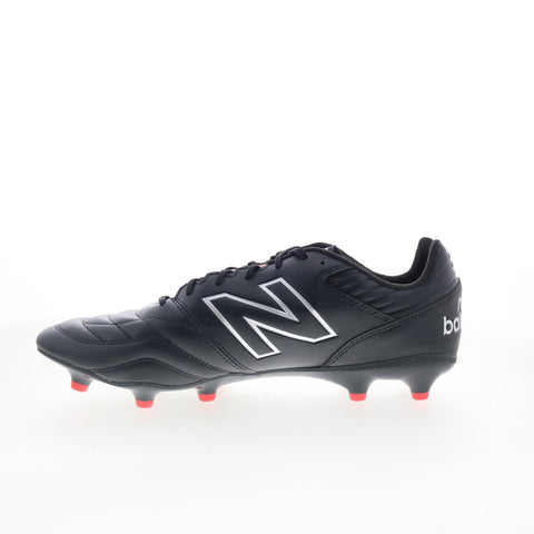 New Balance 442 PRO FG V2 Non KL S41FEBK2 Mens Black Athletic Soccer Shoes