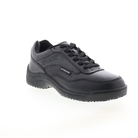 Skidbuster Oxford Slip Resistant S5075 Womens Black Wide Work & Safety Shoes