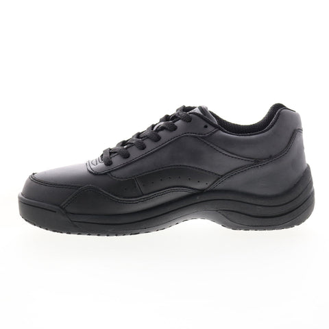 SkidBuster Skidbuster Slip Resistant S5075 Womens Black Athletic Work Shoes