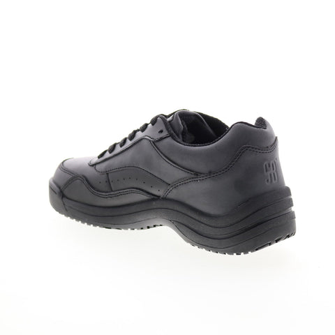 SkidBuster Skidbuster Slip Resistant S5075 Womens Black Athletic Work Shoes