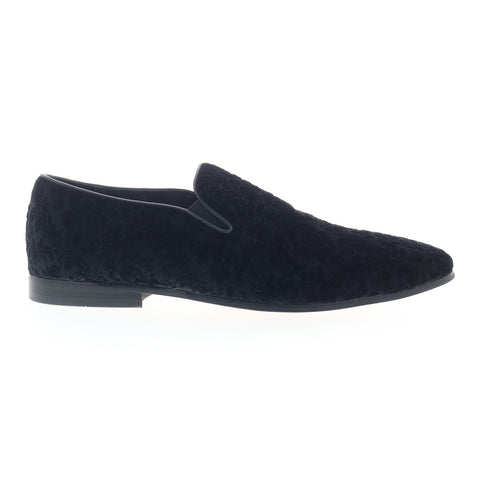 Robert Graham S5321-110-S108 Mens Black Loafers & Slip Ons Casual Shoes