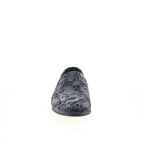 Robert Graham S5321-310-P440 Mens Black Loafers & Slip Ons Casual Shoes