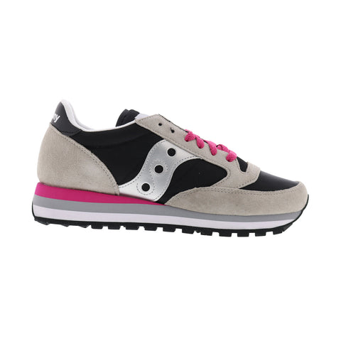 Saucony Jazz Triple S60530-29 Womens Gray Suede Lifestyle Sneakers Shoes