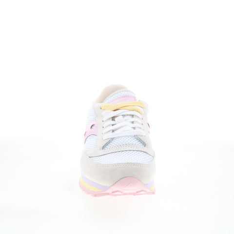 Saucony Jazz Triple S60711-1 Womens Beige Suede Lifestyle Sneakers Shoes