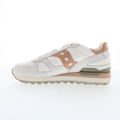 Saucony Shadow Original S60720-1 Womens White Lifestyle Sneakers Shoes