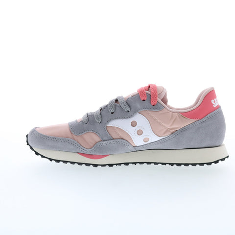 Saucony DXN Trainer S60757-20 Womens Gray Suede Lifestyle Sneakers Shoes