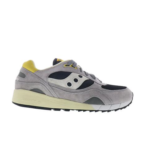 Saucony Shadow 6000 S70441-21 Mens Gray Suede Lifestyle Sneakers Shoes