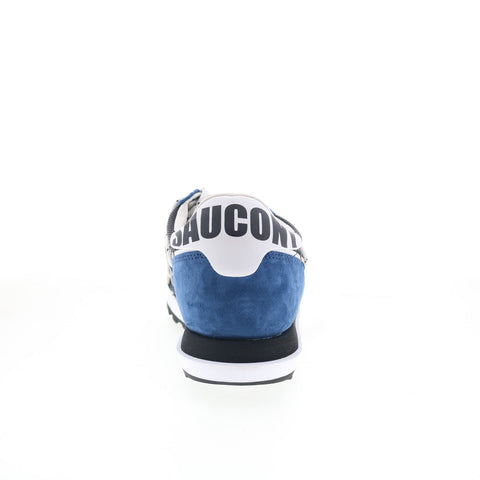 Saucony Jass DST S70528-12 Mens Blue Suede Lifestyle Sneakers Shoes