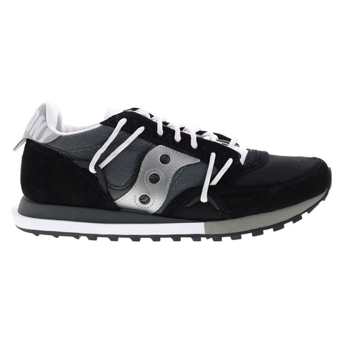 Saucony Jazz DST S70528-6 Mens Black Suede Lifestyle Sneakers Shoes