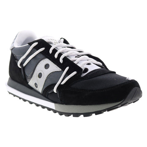 Saucony Jazz DST S70528-6 Mens Black Suede Lifestyle Sneakers Shoes