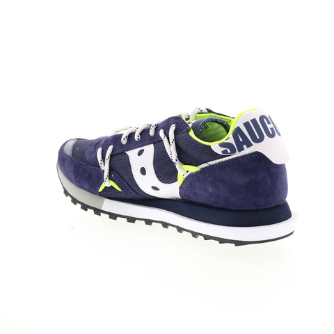 Saucony Jazz DST S70528-9 Mens Blue Suede Lace Up Lifestyle Sneakers Shoes