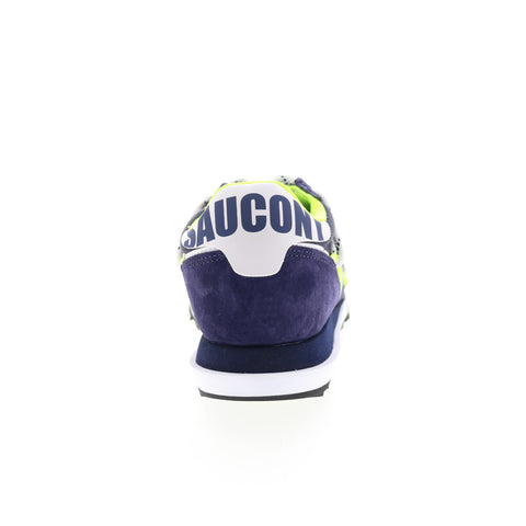 Saucony Jazz DST S70528-9 Mens Blue Suede Lace Up Lifestyle Sneakers Shoes