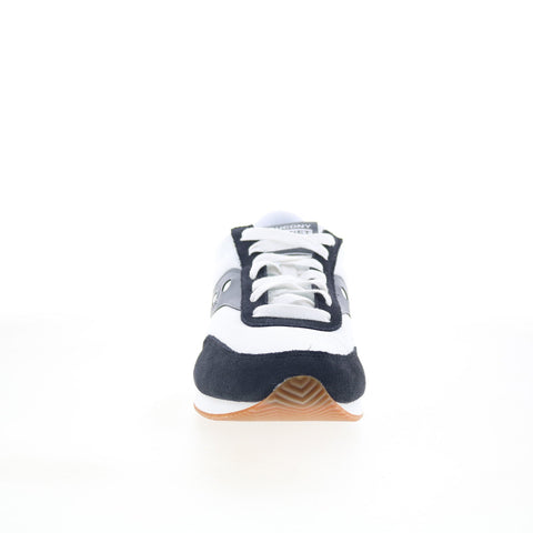 Saucony Hornet S70538-13 Mens White Suede Lifestyle Sneakers Shoes