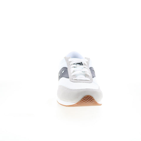 Saucony Hornet S70538-14 Mens White Suede Lifestyle Sneakers Shoes