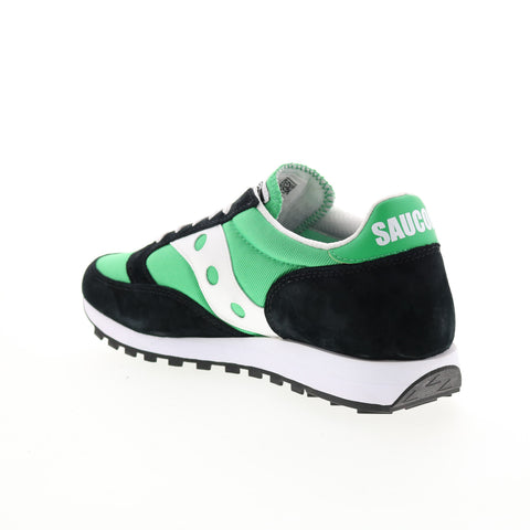 Saucony Jazz 81 S70539-12 Mens Green Suede Lifestyle Sneakers Shoes