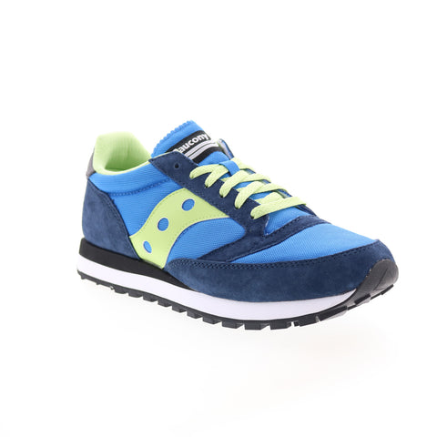 Saucony Jazz 81 S70539-21 Mens Blue Suede Lace Up Lifestyle