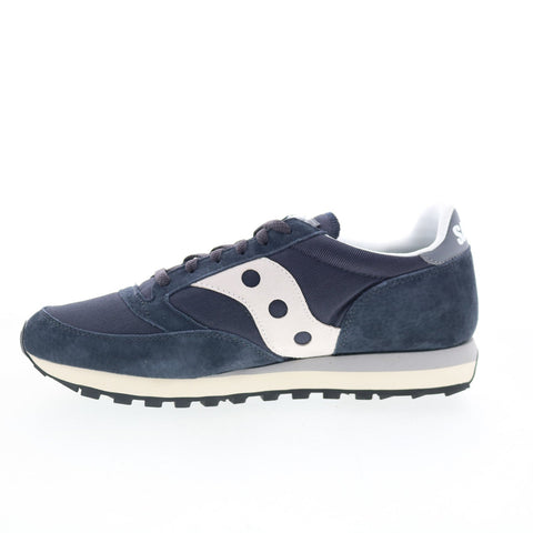 Saucony Jazz 81 S70539-97 Mens Blue Suede Lifestyle Sneakers Shoes