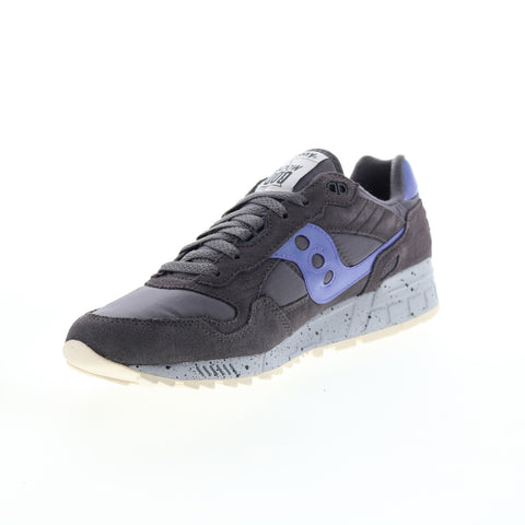 Saucony Shadow 5000 S70545-2 Mens Black Suede Lifestyle Sneakers Shoes