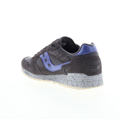 Saucony Shadow 5000 S70545-2 Mens Black Suede Lifestyle Sneakers Shoes