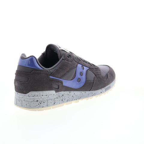 Saucony Shadow 5000 S70545-2 Mens Black Suede Lifestyle Sneakers Shoes