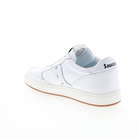 Saucony Jazz Court S70555-22 Mens White Leather Lifestyle Sneakers Shoes