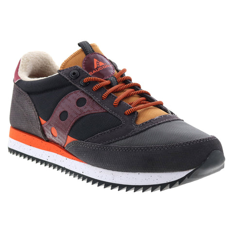 Saucony Jazz 81 S70574-1 Mens Gray Suede Lace Up Lifestyle Sneakers Shoes