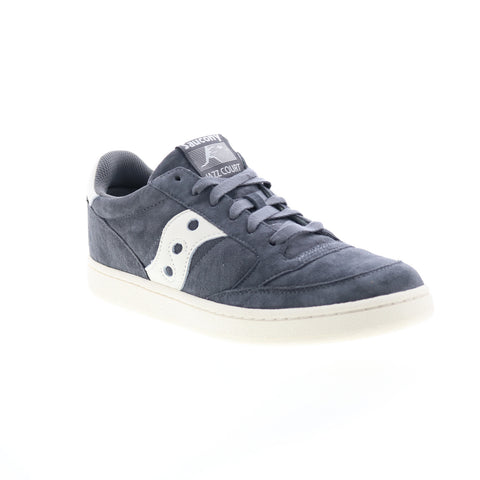 Saucony Jazz Court S70618-3 Mens Gray Suede Lifestyle Sneakers Shoes