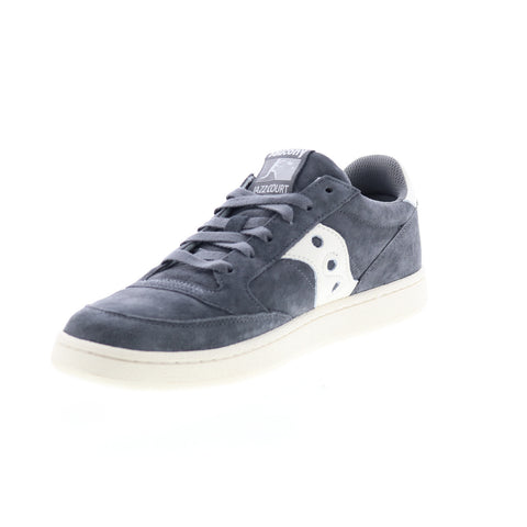 Saucony Jazz Court S70618-3 Mens Gray Suede Lifestyle Sneakers Shoes