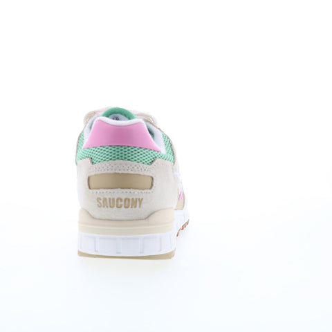 Saucony Shadow 5000 S70637-4 Mens Green Suede Lifestyle Sneakers Shoes