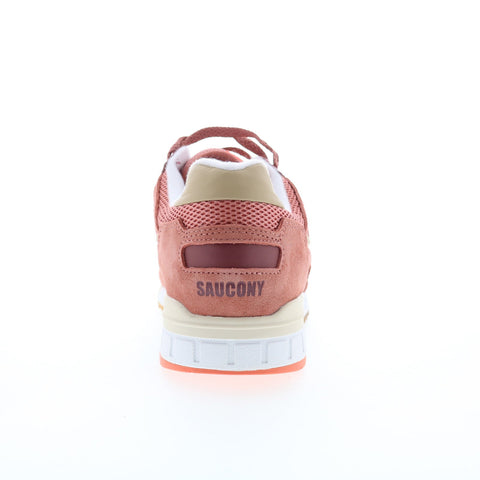 Saucony Shadow 5000 S70637-6 Mens Pink Suede Lifestyle Sneakers Shoes