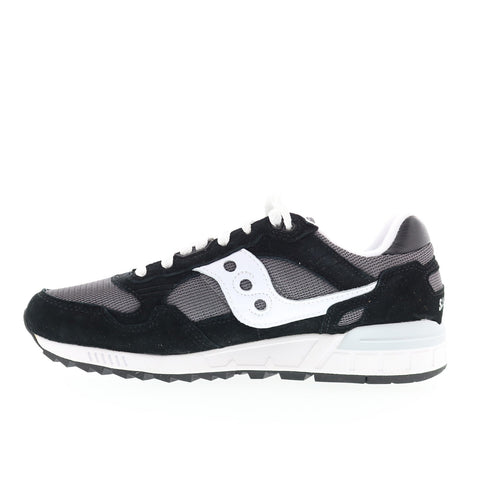 Saucony Shadow 5000 S70665-12 Mens Black Suede Lifestyle Sneakers Shoes