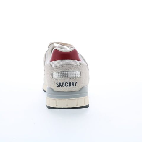 Saucony Shadow 5000 S70665-32 Mens Beige Suede Lifestyle Sneakers Shoes