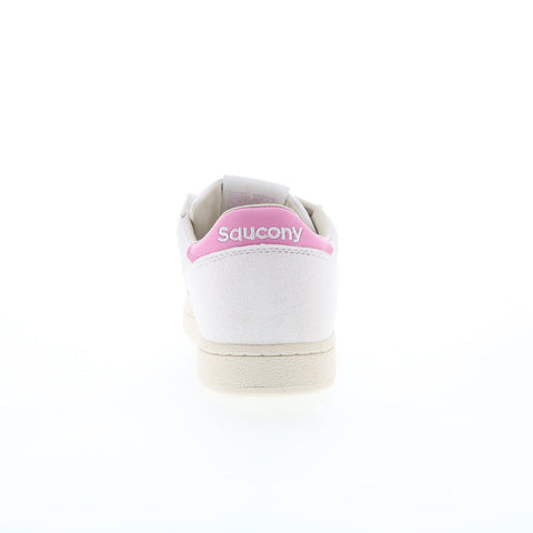 Saucony Jazz Court S70671-7 Mens White Suede Lifestyle Sneakers Shoes