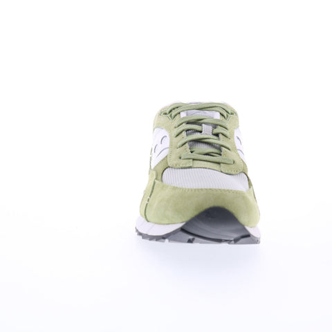 Saucony Shadow 6000 S70674-5 Mens Green Suede Lifestyle Sneakers Shoes