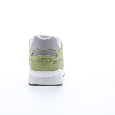 Saucony Shadow 6000 S70674-5 Mens Green Suede Lifestyle Sneakers Shoes