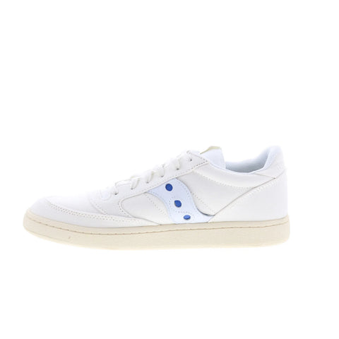 Saucony Jazz Court MT S70682-3 Mens White Leather Lifestyle Sneakers Shoes