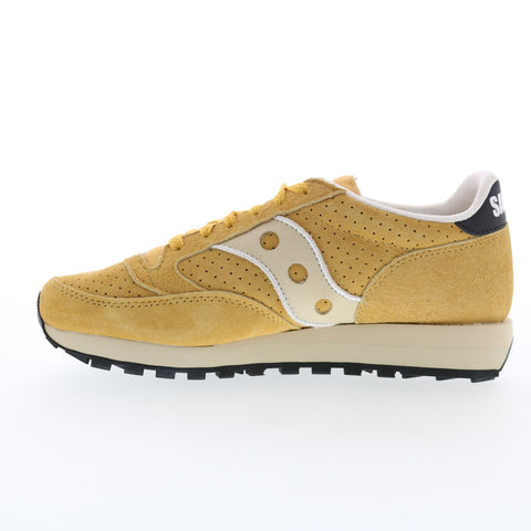 Saucony Jazz 81 Suede S70721-2 Mens Brown Suede Lifestyle Sneakers Shoes
